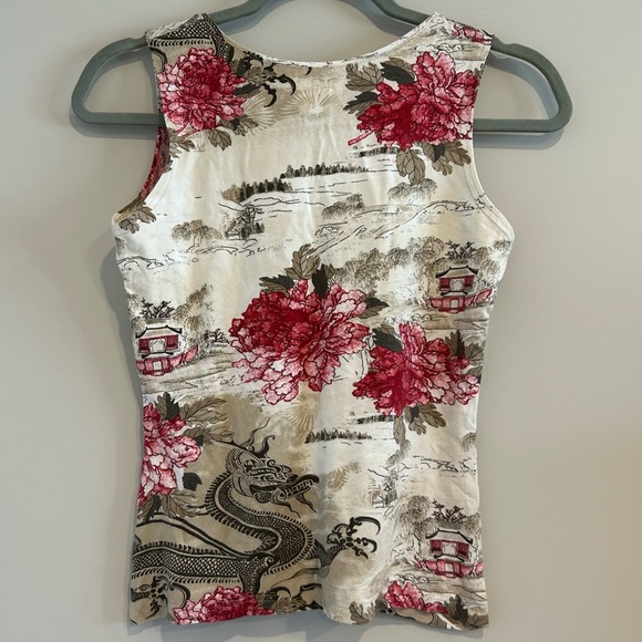 Women’s Olsen Patterned Tank Top - Picture 2 of 4